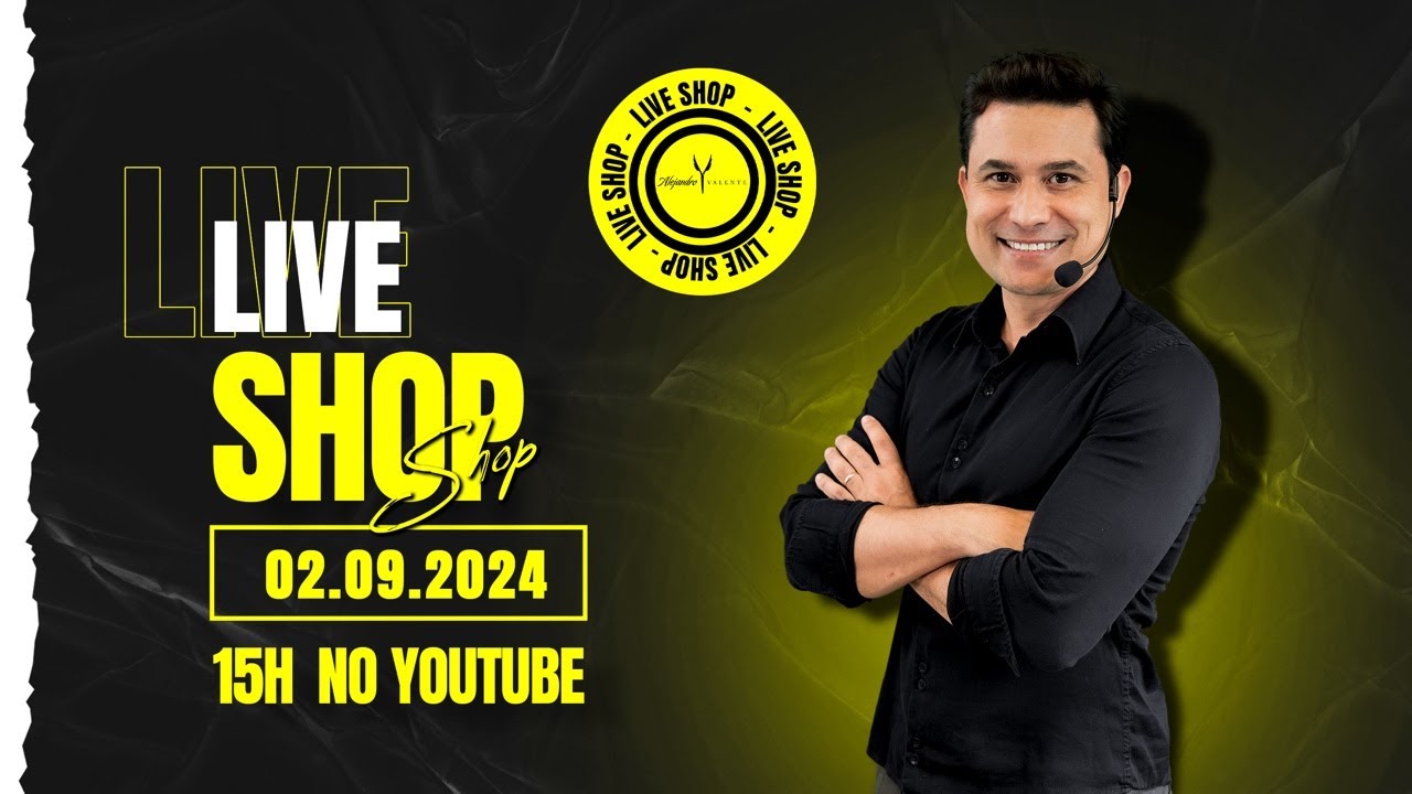 5º LIVE SHOP Alejandro Valente Produtos