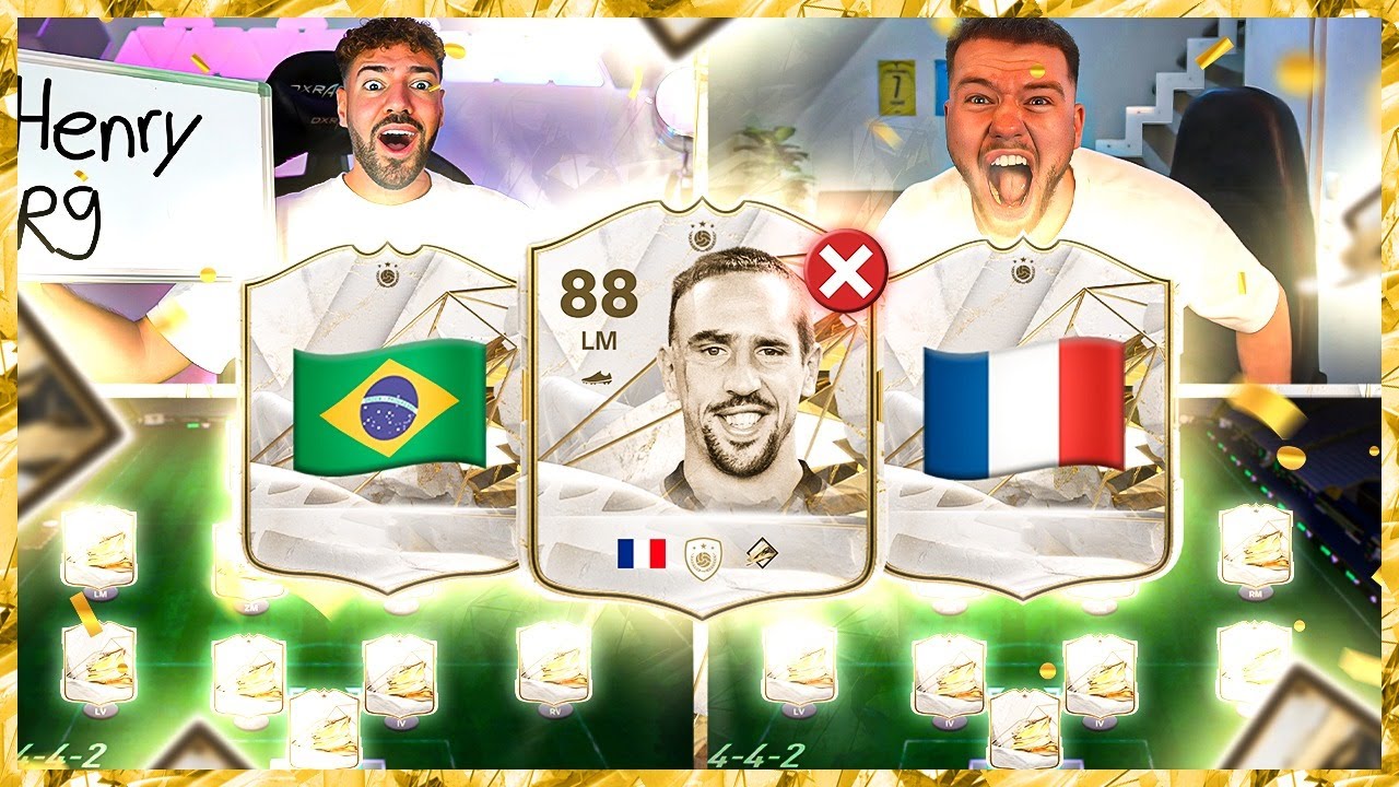 BIG BIG R.I.P!!🚨 FULL ICON Squad Builder Battle ☠🔥 Proownez vs Wakez !! EA FC 24