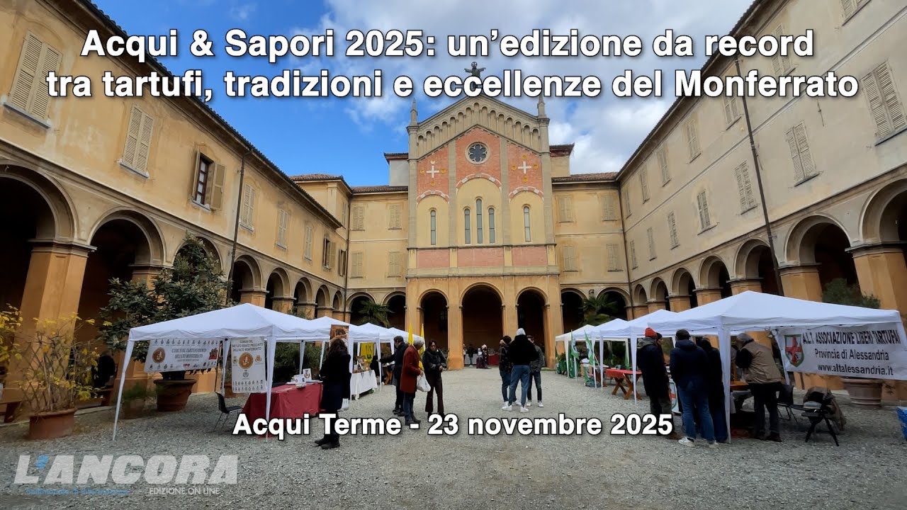 Acqui & Sapori 2025 ad Acqui Terme: un’edizione da record tra tartufi ed eccellenze locali