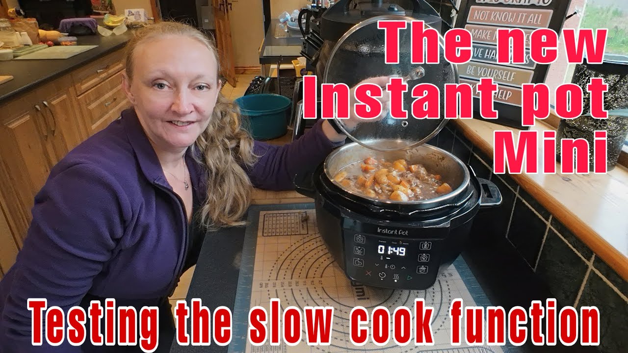 Can it slow cook ? New instant pot classic /Rio mini (3.8L / 4Q) 