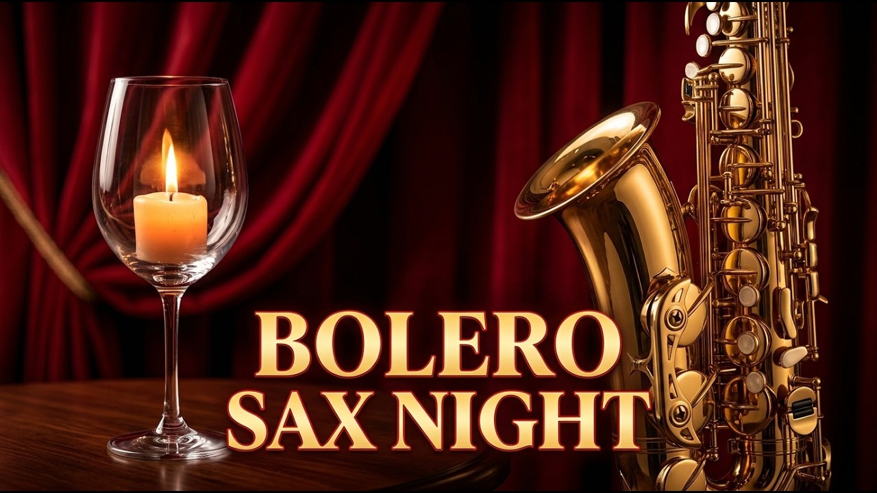 Boleros Suaves con Sax Romántico para Dormir en Paz y Sueños Profundos