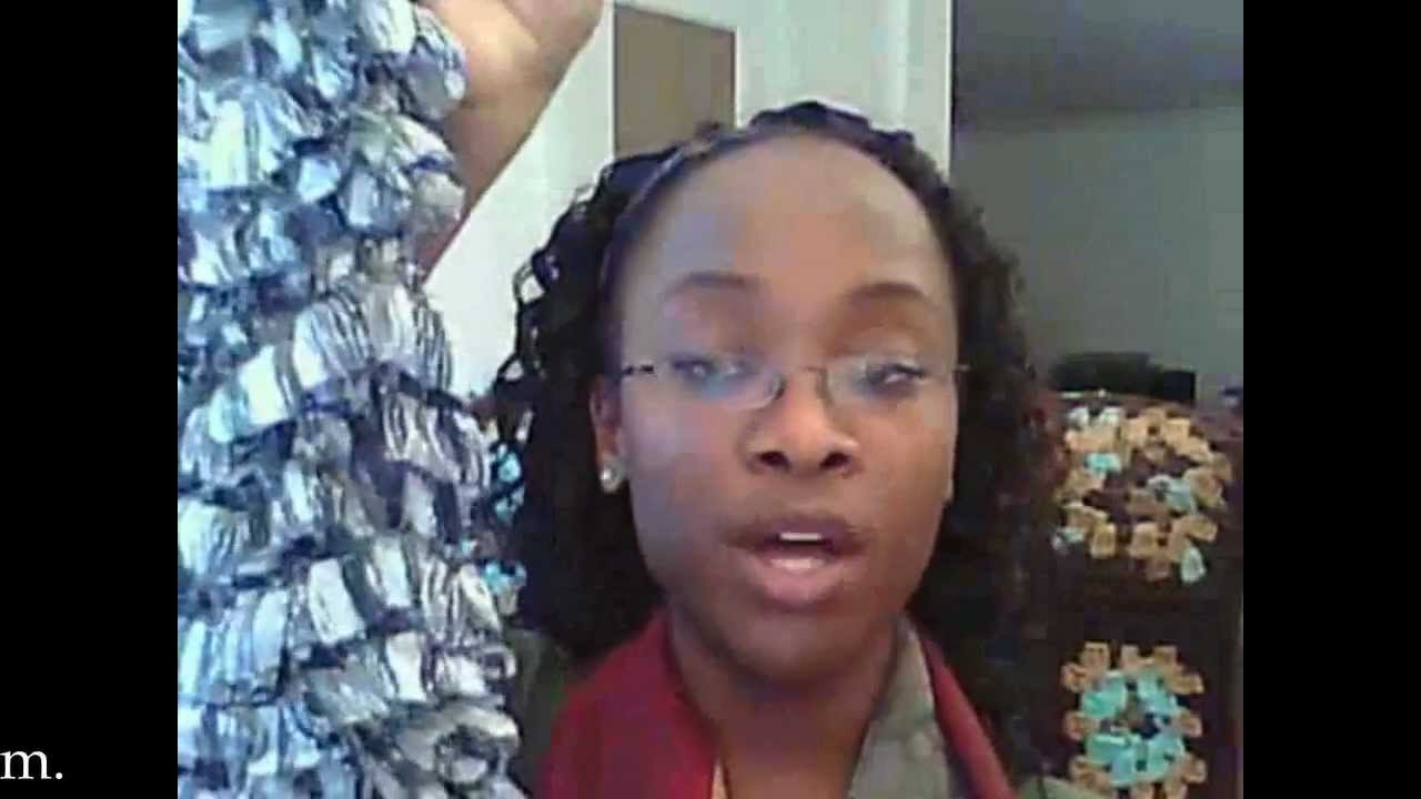 TUTORIAL: Knit Scarf with Red Heart Boutique Ribbons Yarn - Part 1 Getting Started