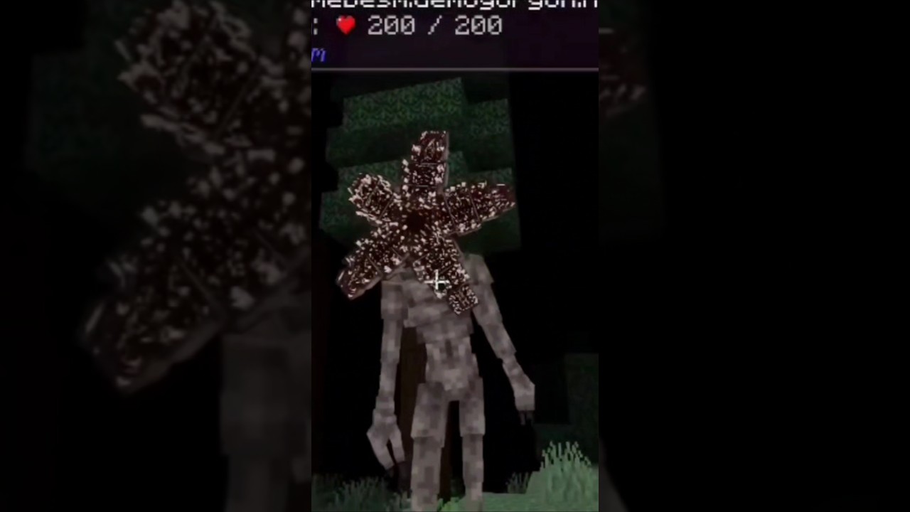 I saw the Demogorgon 😰 
