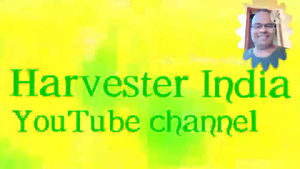 Harvester India YouTube channel