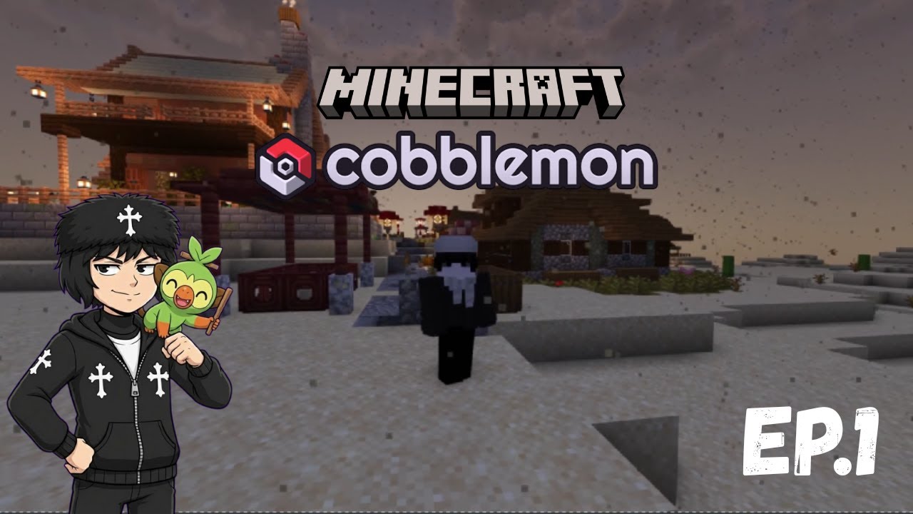 Jogando Minecraft Cobblemon na CobbleSquad!!! Ep.1