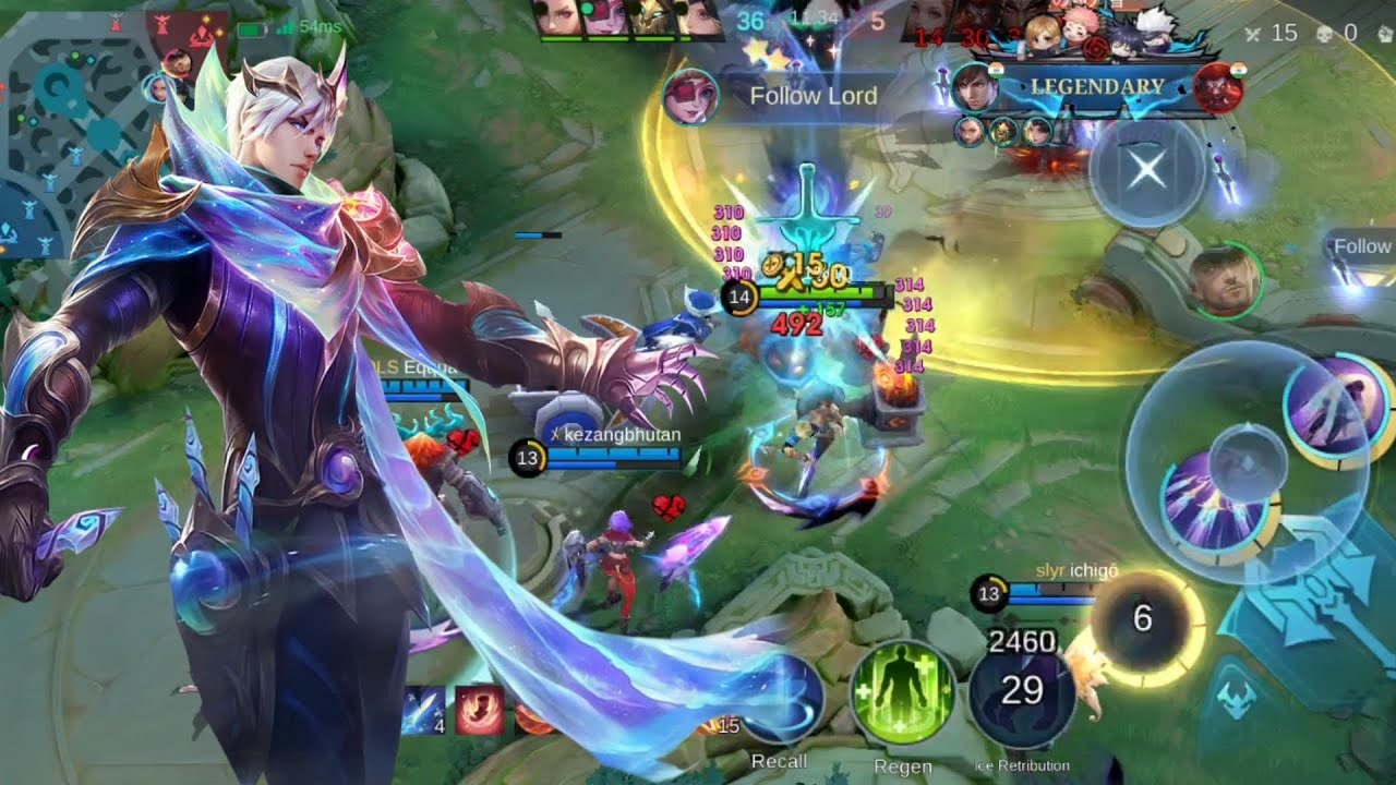Perfect Dagger Resets 🔥 Gusion MLBB