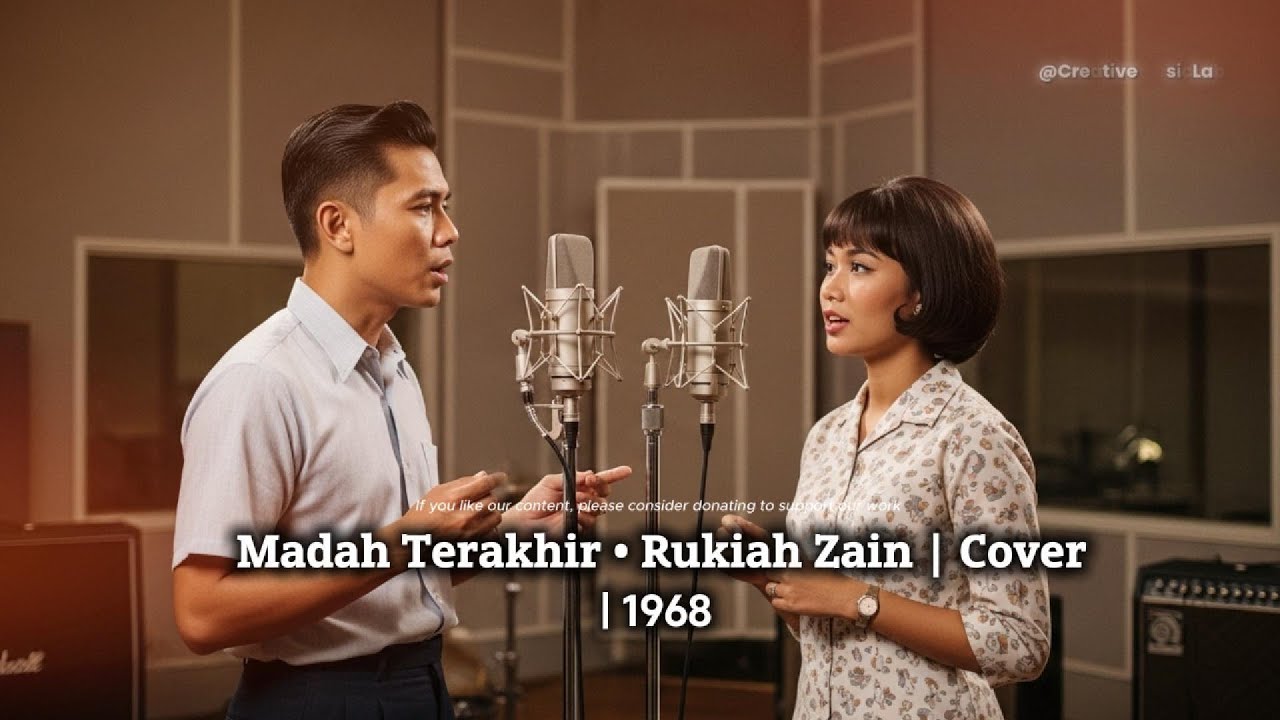 Rukiah Zain •  Madah Terakhir  1968 | Cover