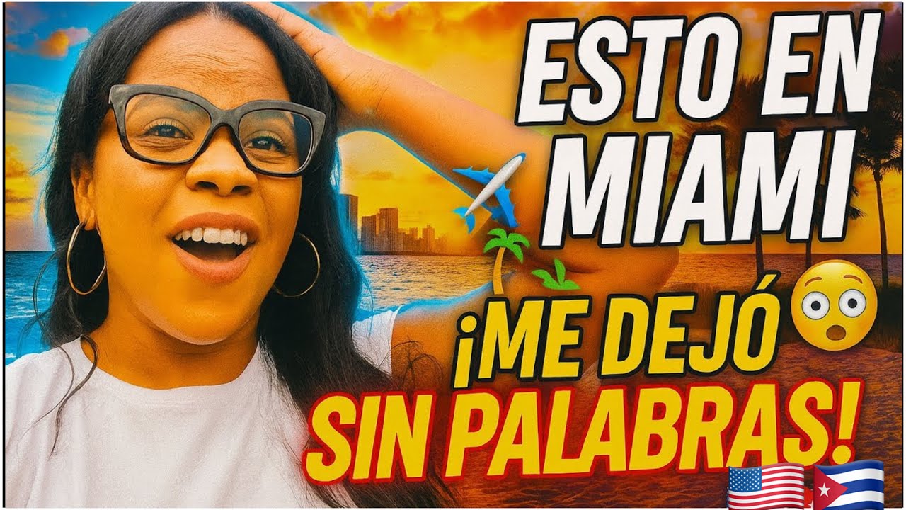 😱 Lo Que Encontr&eacute; en MIAMI Me Dej&oacute; Sin Palabras | Mi Llegada a USA 🇺🇸