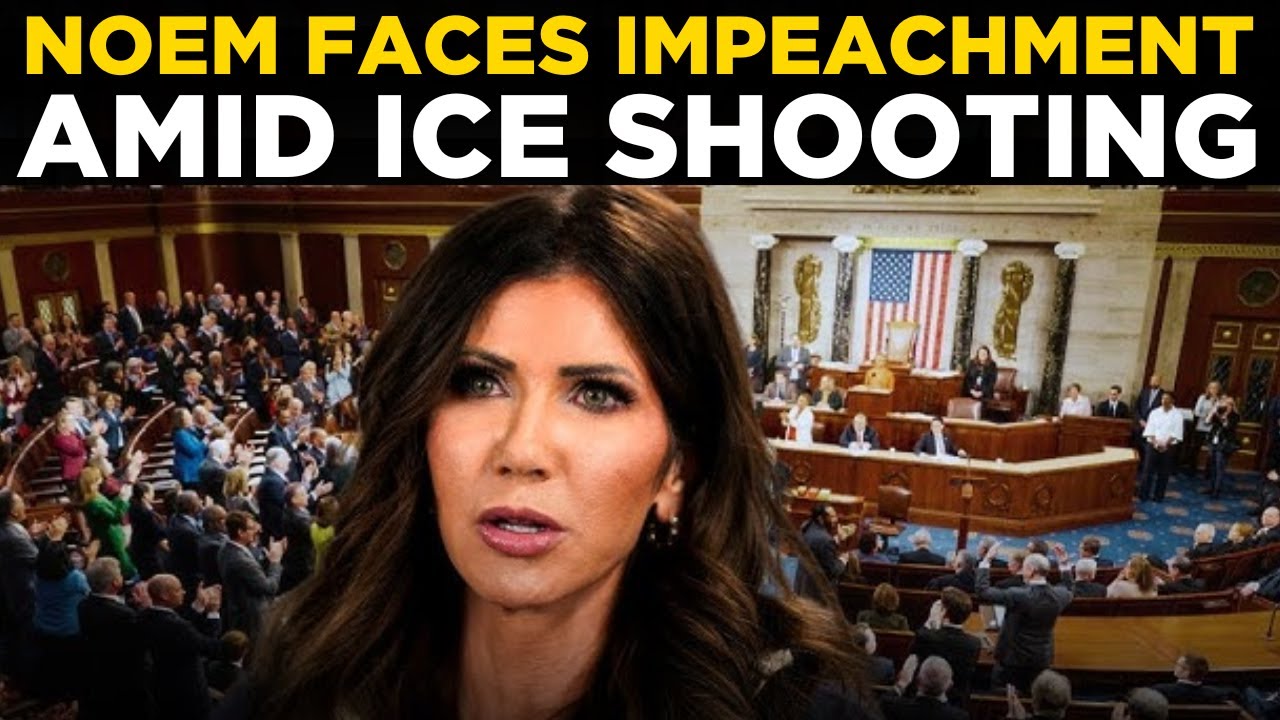 Kristi Noem Impeachment LIVE: House Set to Vote on Removing DHS Secretary After ICE Shooting | Trump