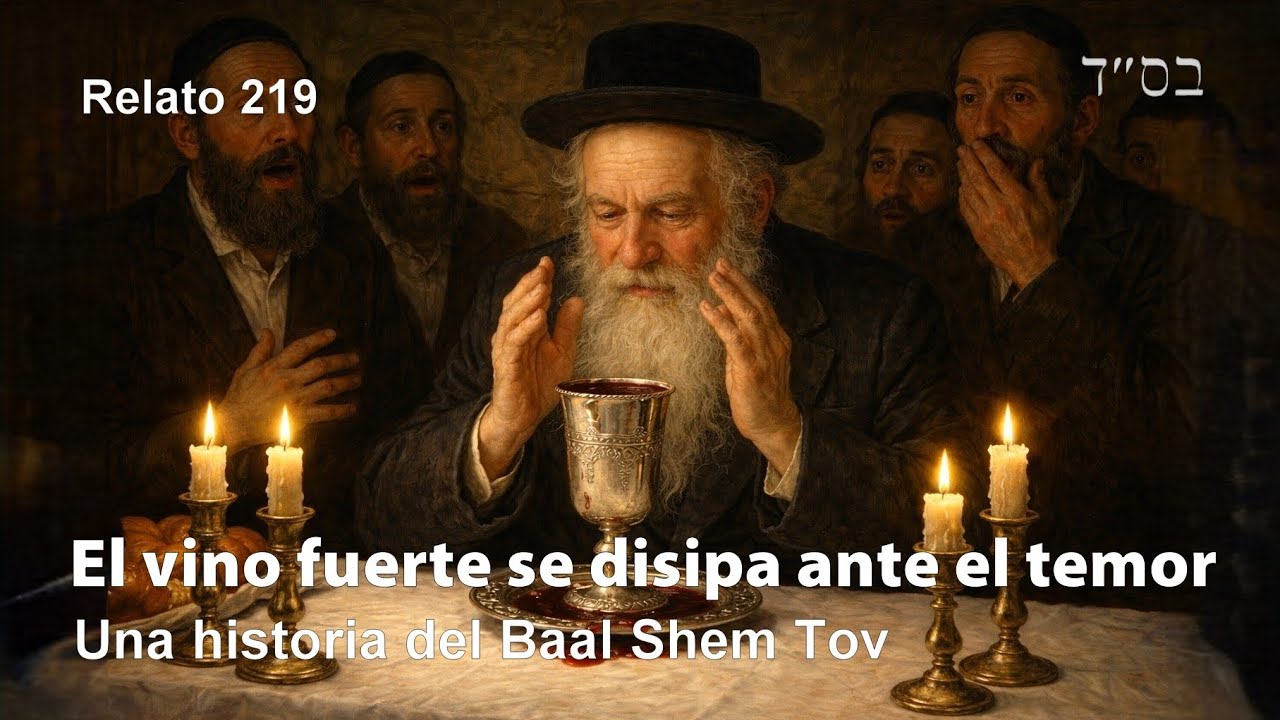 El vino fuerte se disipa ante el temor - una historia del Baal Shem Tov 