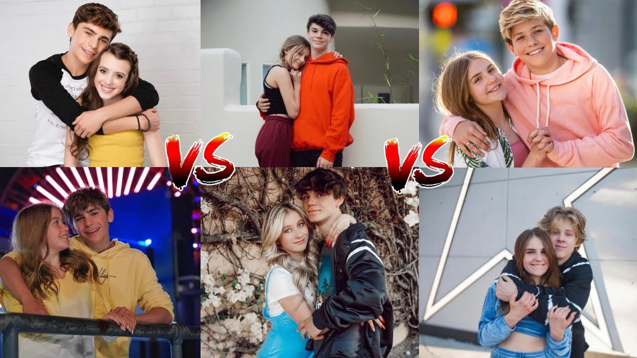 The Squad couple’s then VS now