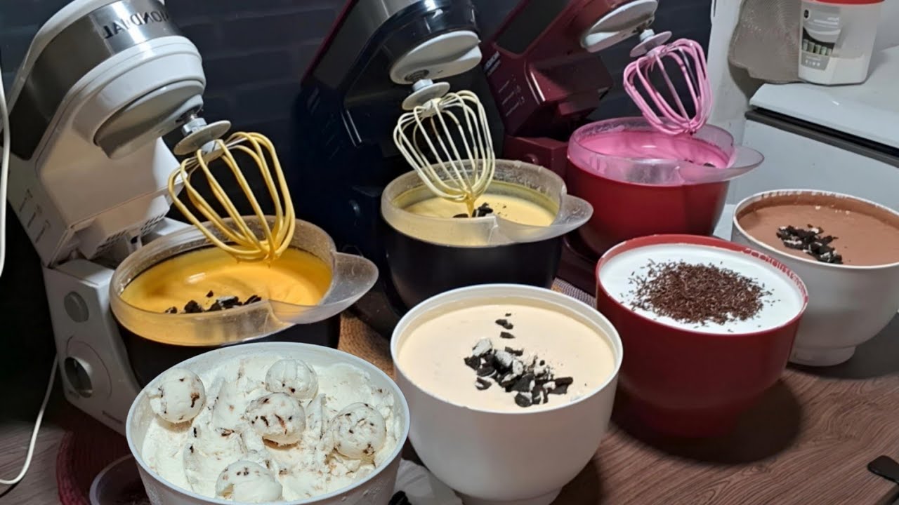 COMO FAZER 3 RECEITAS DE SORVETE CASEIRO COM &Aacute;GUA QUE FICA IGUAL DA KIBON