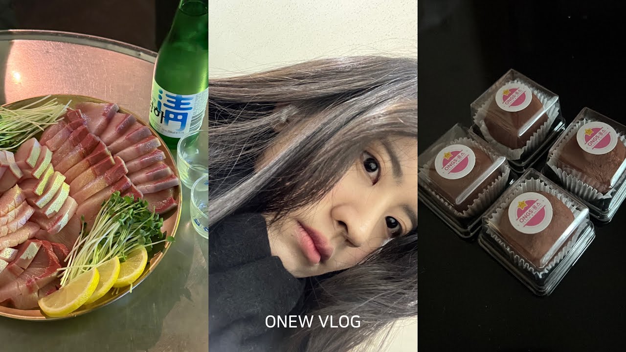 [VLOG] 2026년 첫 브이로그 (대방어, 두쫀쿠 사랑해..🐟🧆)
