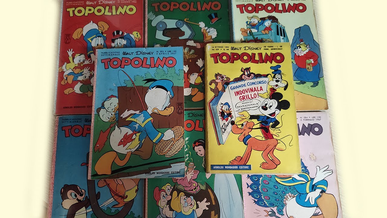 Recupero di 8 Topolino mancanti! - aprile 2022
