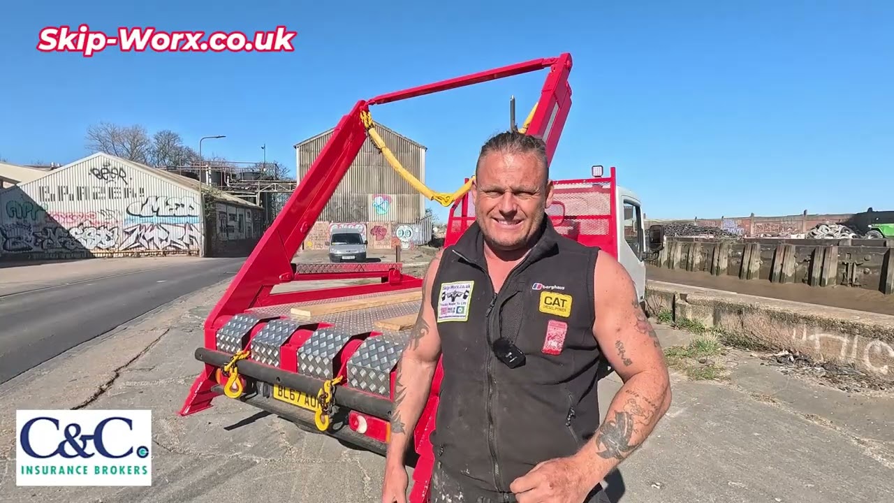 3.5 Ton Nissan Cab Star Mini Skip Loader Walk Round