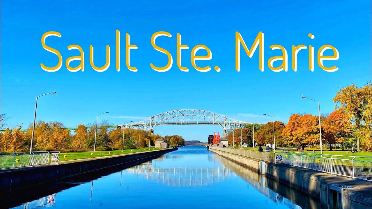 Trans-Canada Road Trip 🍁 Sault Ste Marie Maple season of Ontario The Soo White Fish Hwy17苏圣玛丽加拿大多伦多