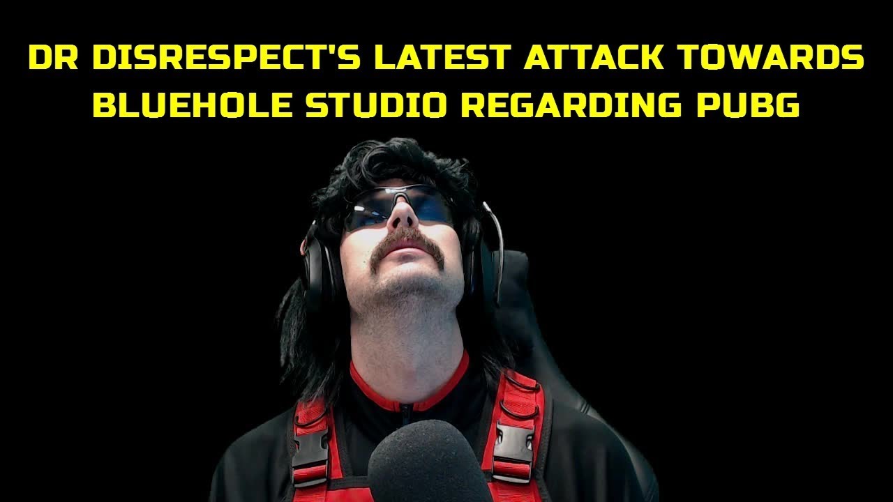 DrDisrespect's latest attack towards Bluehole Studio regarding PUBG