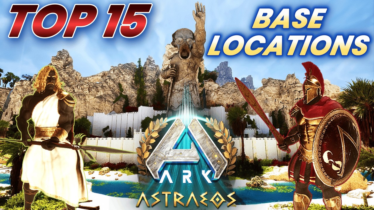 TOP 15 POSIZIONI per COSTRUIRE una BASE su ASTRAEOS/Ark Survival Ascended
