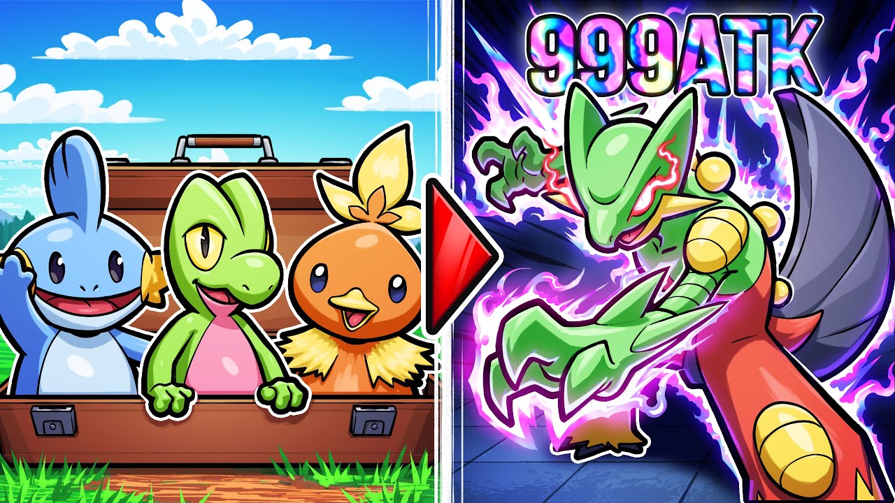 I Combined Pokemon Starters To Make Them INSANELY Powerful!