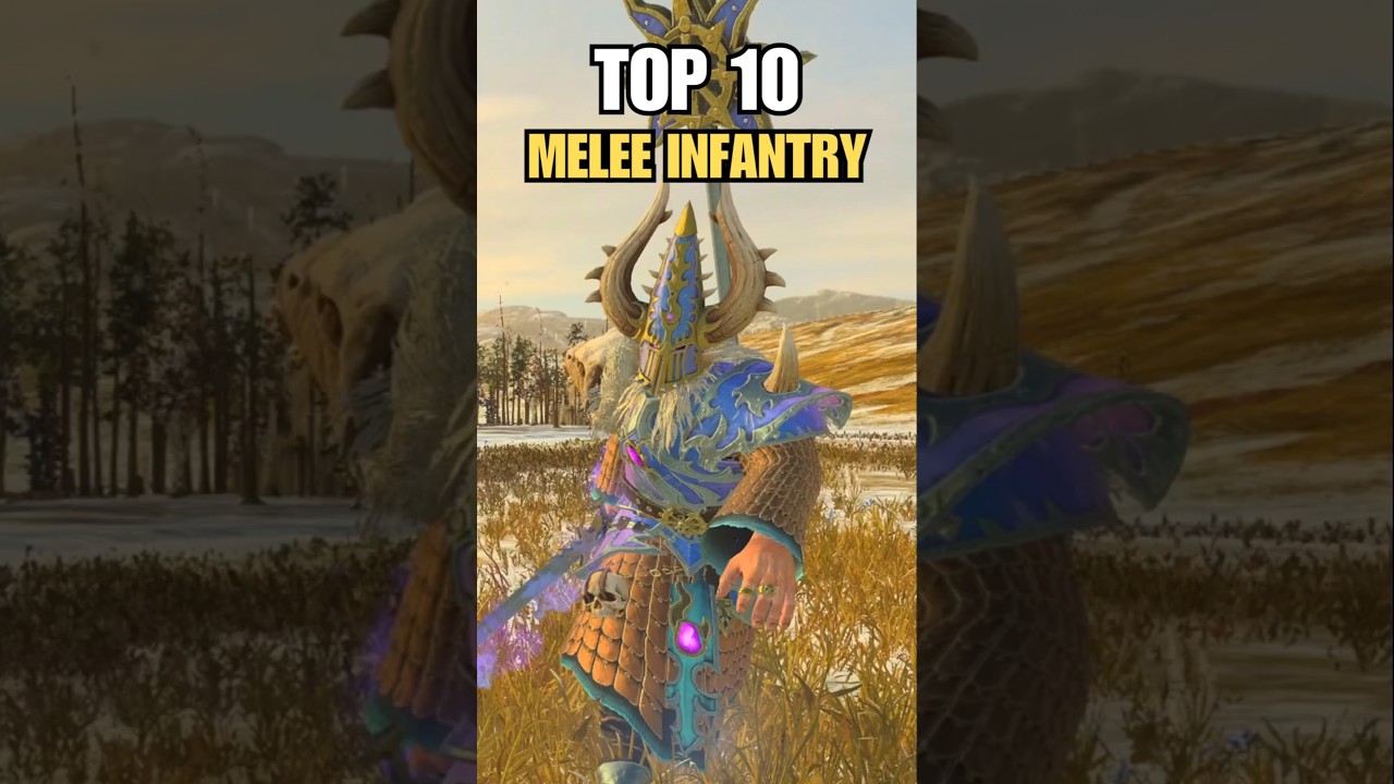 Top 10 Best Melee Infantry Ranked by Subscribers | Total War Warhammer 3