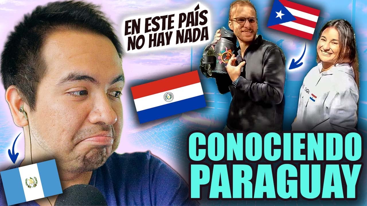 PUERTORRIQUEÑO en PARAGUAY por PRIMERA VEZ -  Guatemalteco reacciona |MultiSanchez|