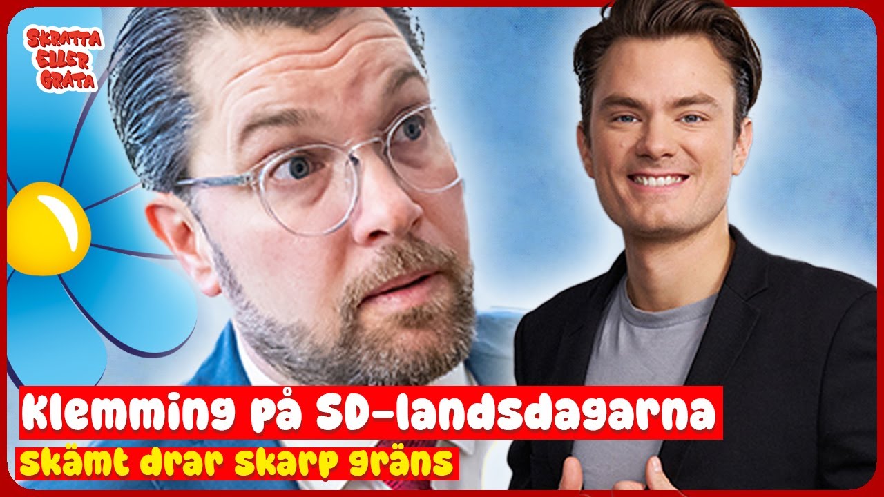 Klemming på SD-landsdagarna, skämt drar skarp gräns – Skratta eller gråta