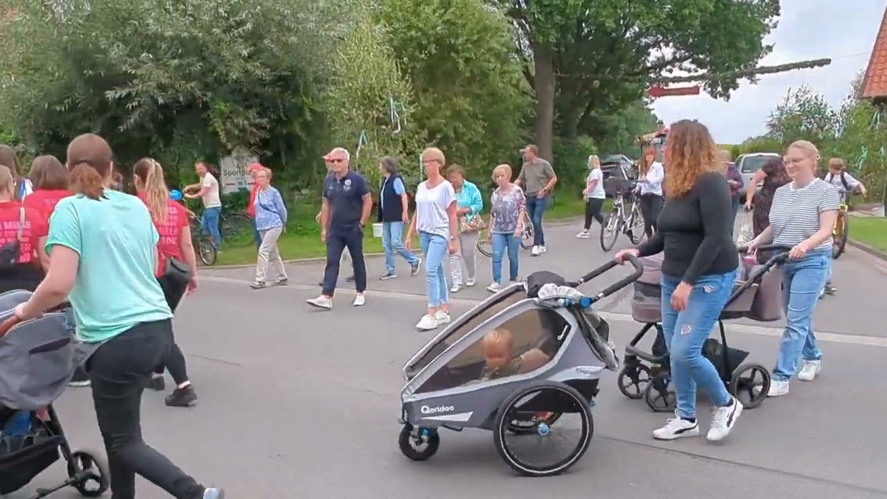 Schützenausmarsch Schützenfest Ahnsen bei Meinersen 2024