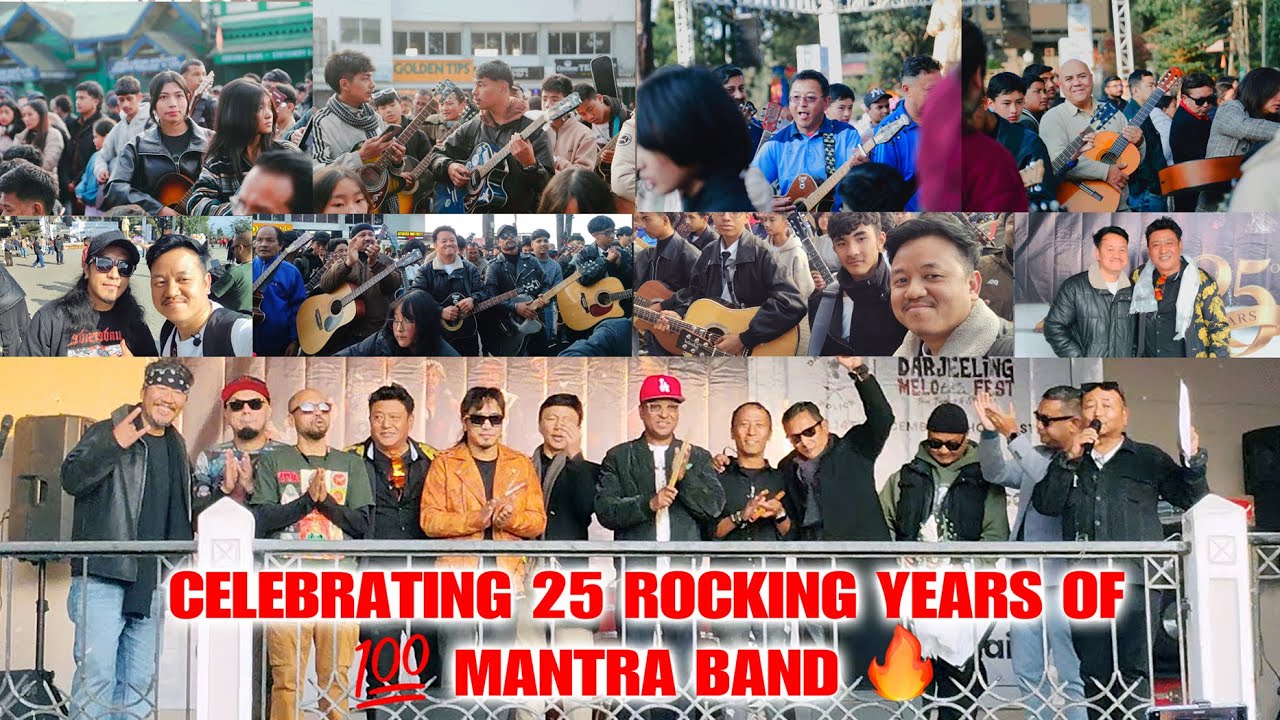 Mantra Band 25 Years of Rocking Journey Celebration | Melo Tea Fest 2025 | Chowrastha Darjeeling
