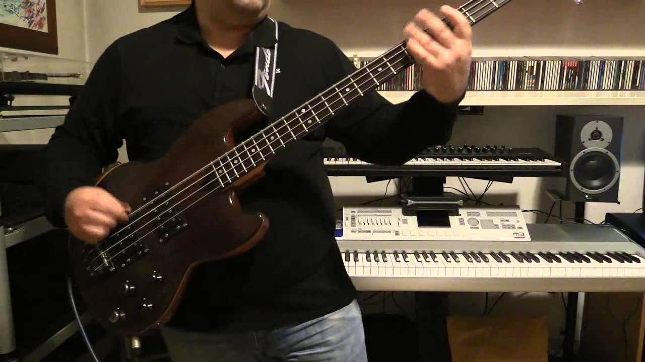 Bass Cover - Duran Duran - Hold Back The Rain - with Wal bass Mk1