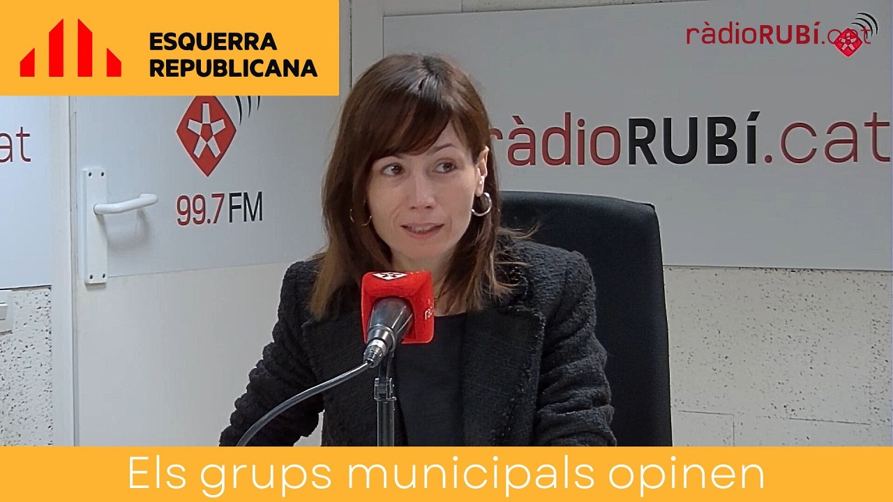 Grups Municipals Opinen. Montse Soler, portaveu ERC
