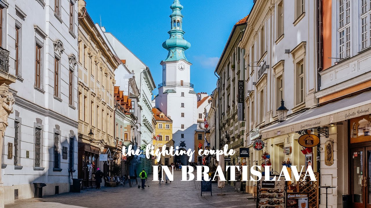 Bratislava (Slovakia) - Day Trip from Vienna Onboard the Train Linking Europe&rsquo;s Closest Capitals 4K