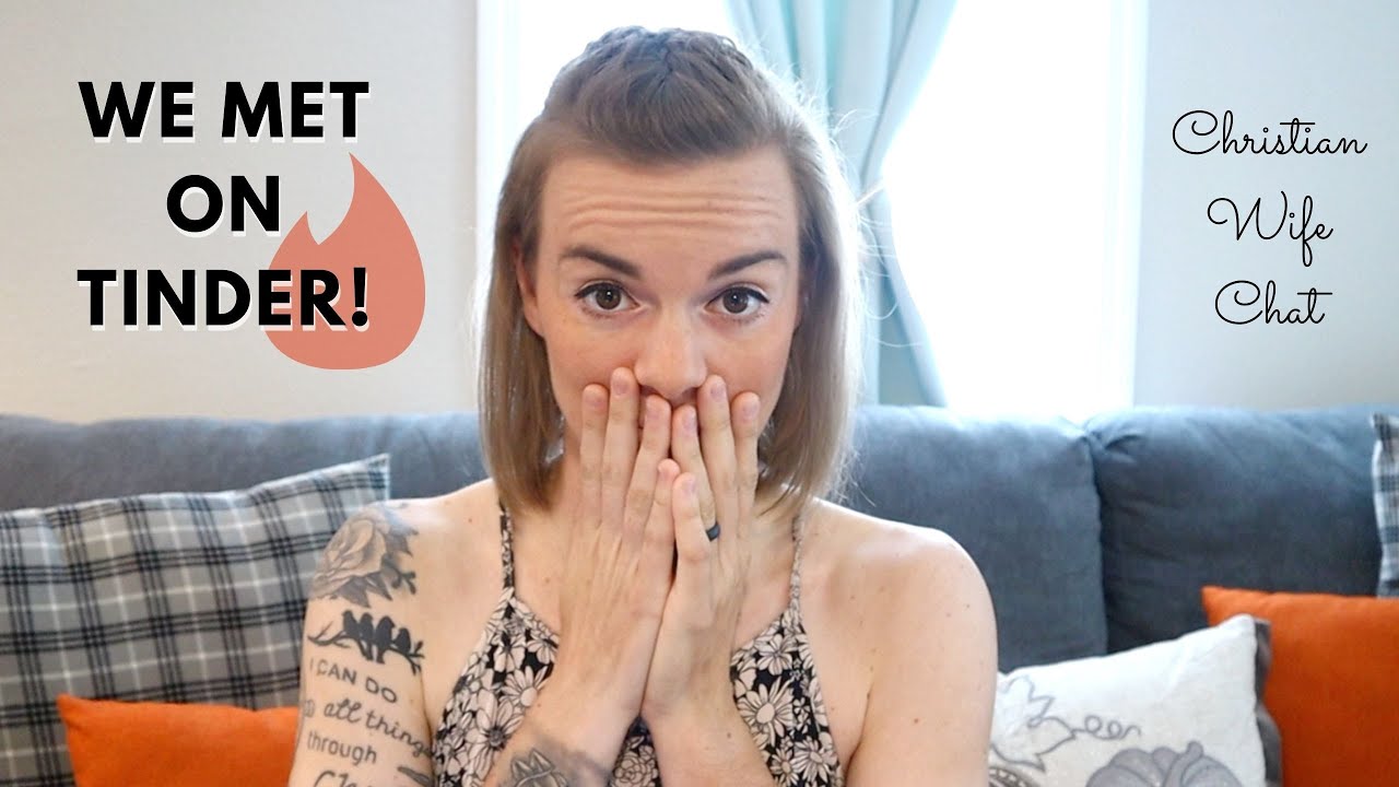 We Met On TINDER! - Our Tinder Success Story - Christian Wife Chat // This Faithful Home