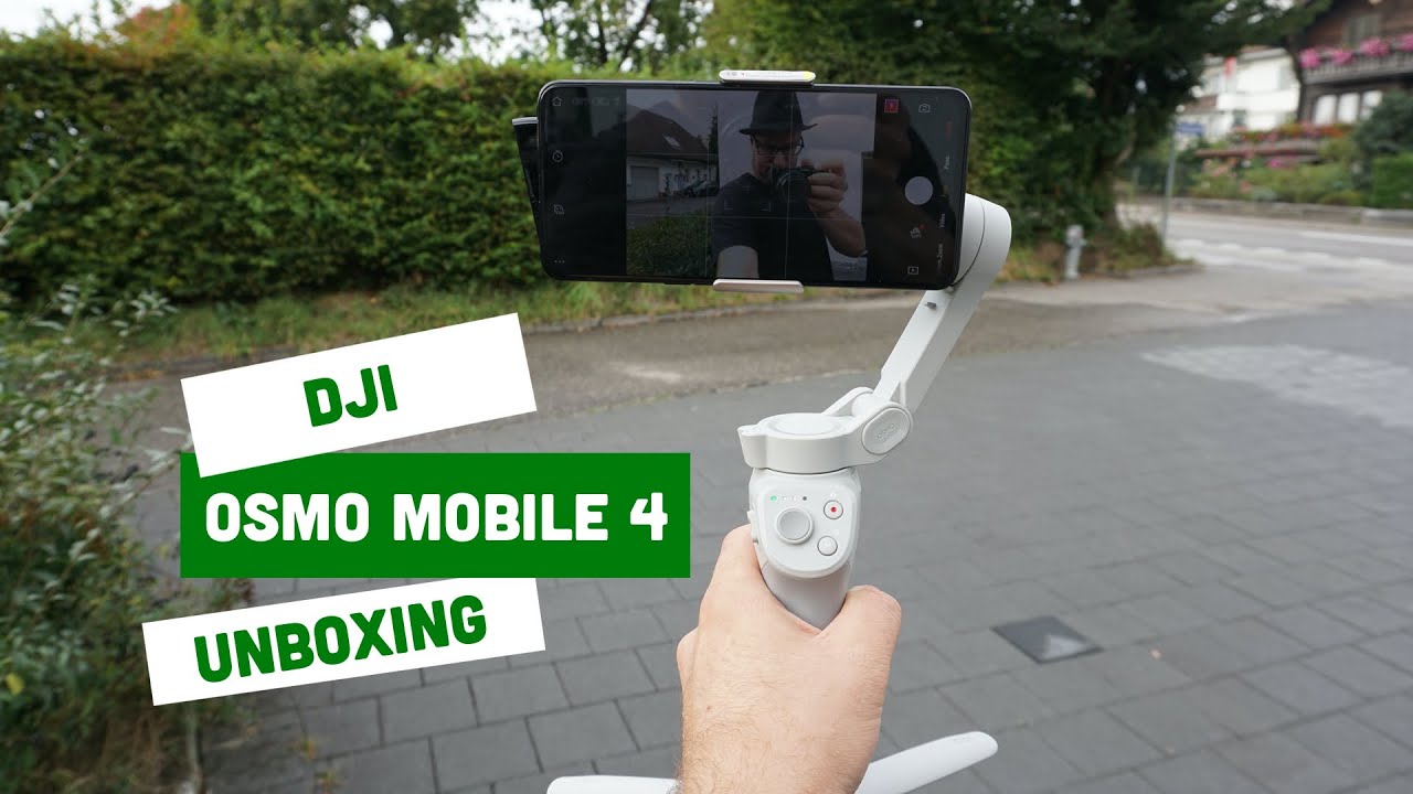 DJI Osmo Mobile 4 - Ausgepackt und konfiguriert | Deutsch