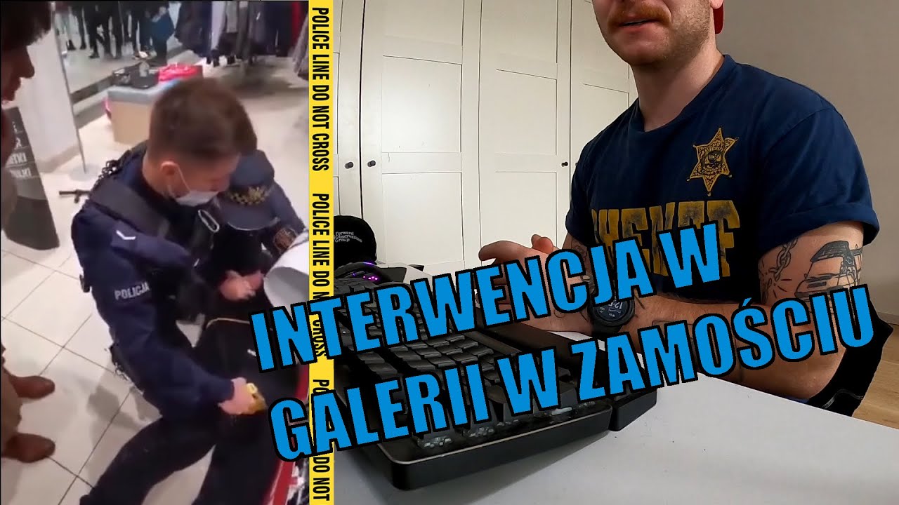 Interwencja POLICJI w GALERII Twierdza w ZAMOŚCIU | BRI#68