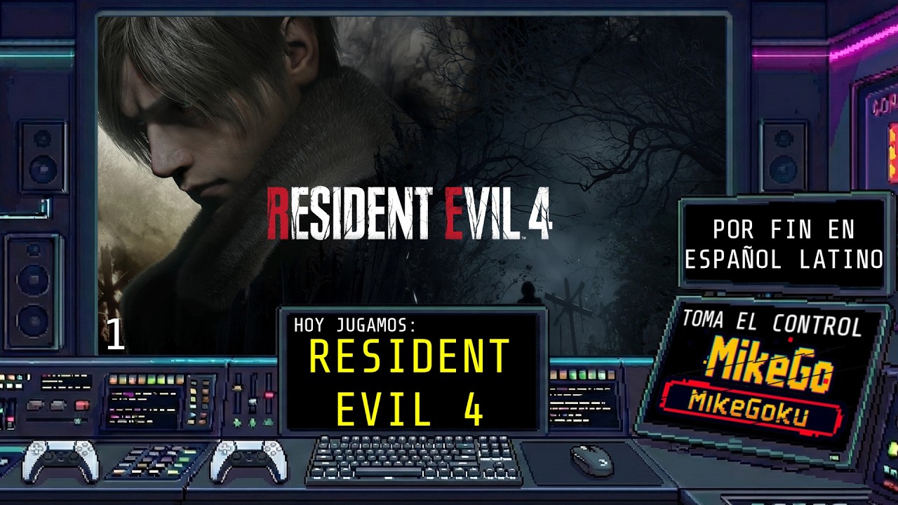 RESIDENT EVIL 4 REMAKE en Español Latino 🇲🇽🔥 | ¡Por fin voces nuestras! | Mike Goku (PARTE 1)