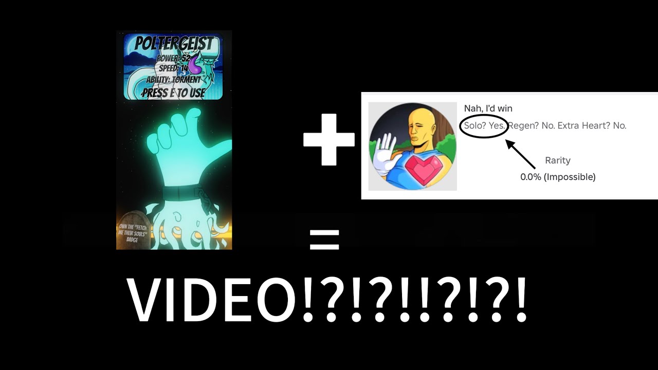 Getting Poltergeist solo in slap battles (idk why I did this)