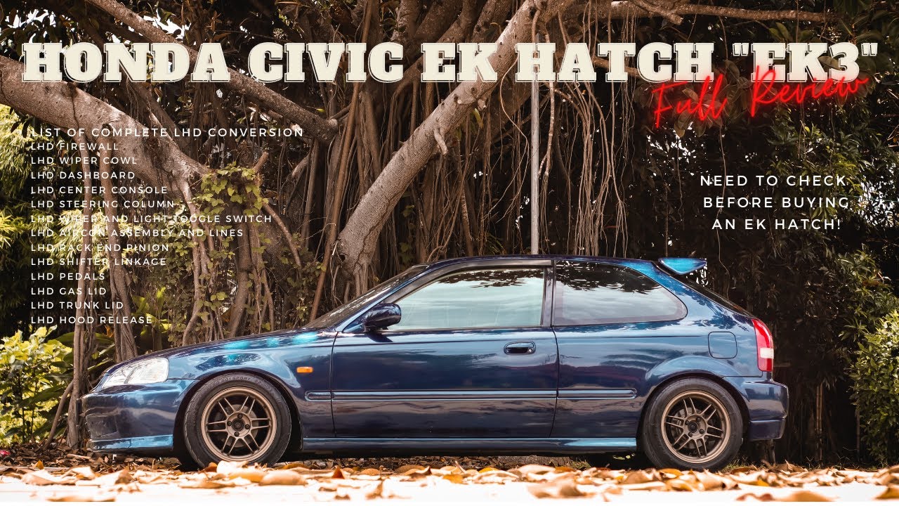 HONDA CIVIC EK HATCH EK3 D15B | Full Review (What to check before buying an EK Hatch?)