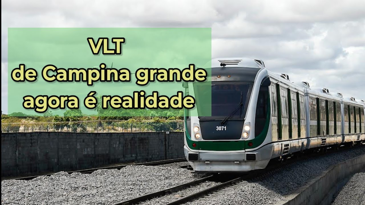 VLT de Campina grande início das obras #campinagrande #vlt #trem #video 