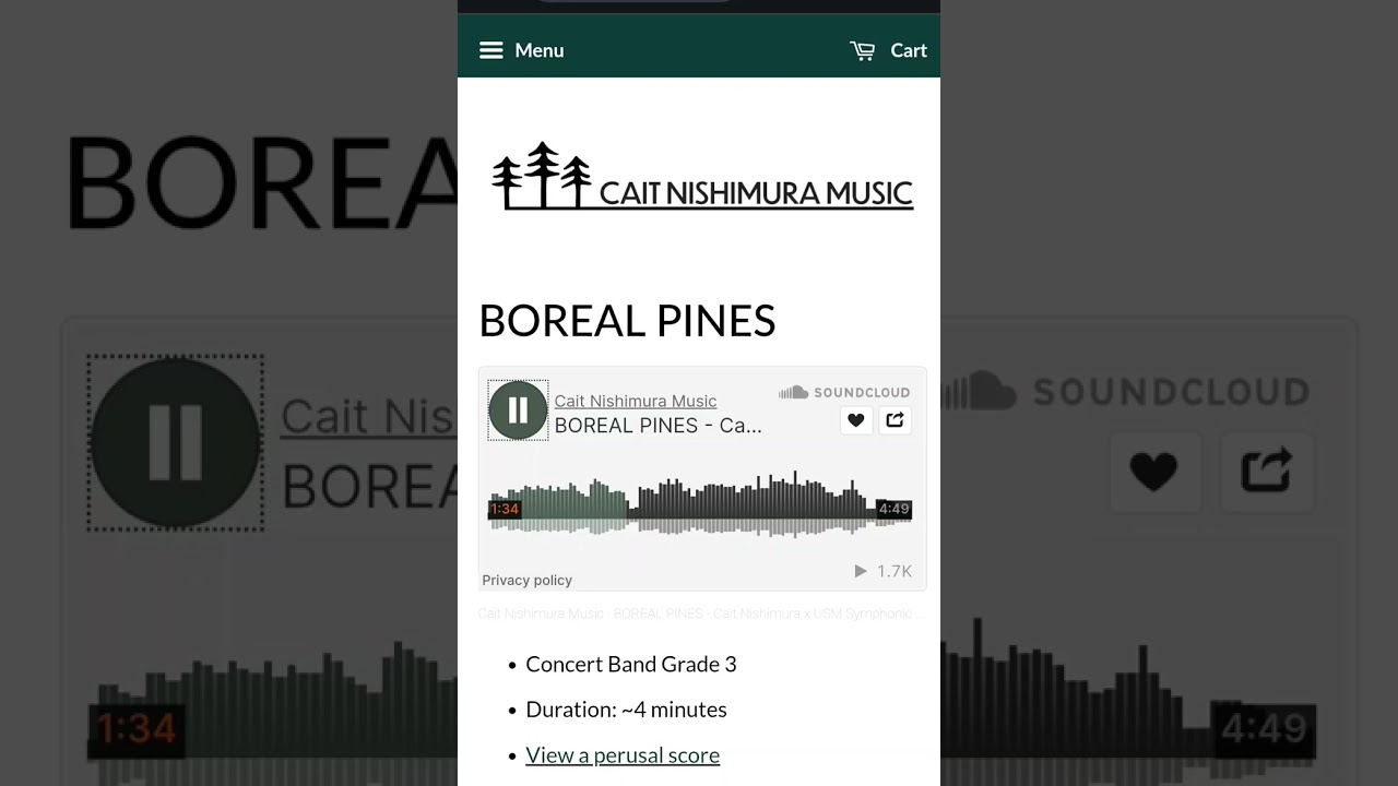 Boreal Pines by Cait Nishimura