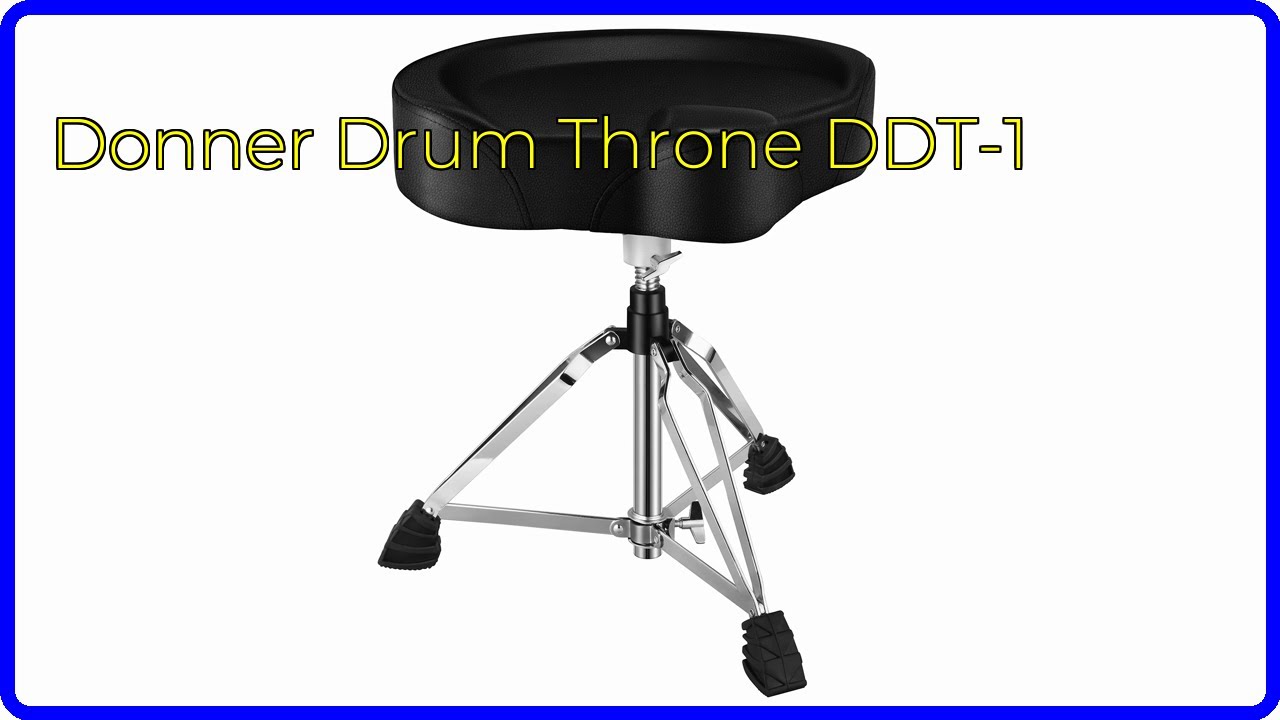 REVIEW (2026): Donner Drum Throne DDT-1. First Look.