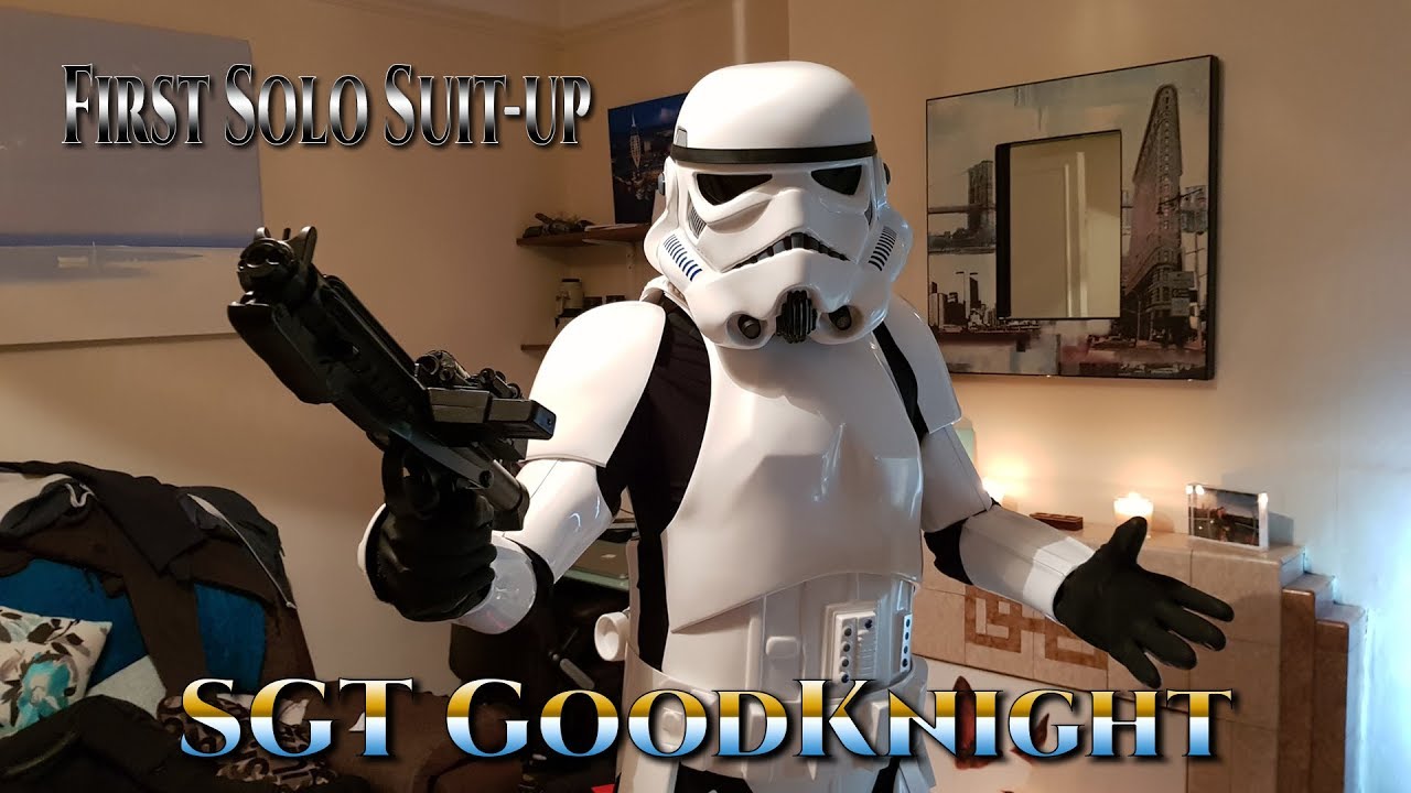 My New SDS Battle Spec Stormtrooper Armour | First Suit-Up | And Customisation