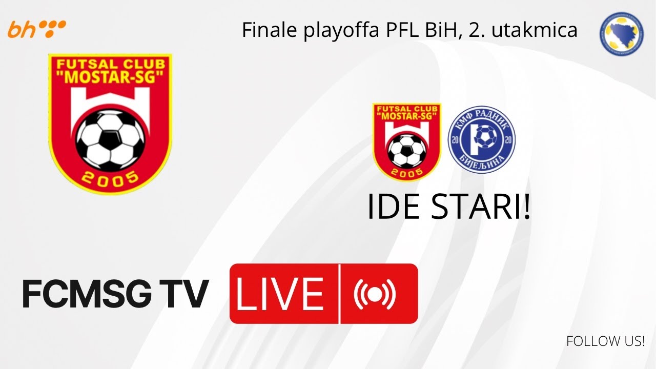 FC Mostar SG ‘Staklorad’ -  KMF Radnik | Finale playoffa PFL BiH 2. utakmica