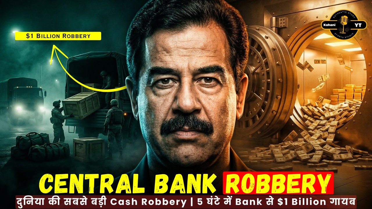 5 घंटे में $1 Billion गायब!  इतिहास की सबसे बड़ी Bank Robbery | Central Bank Robbery