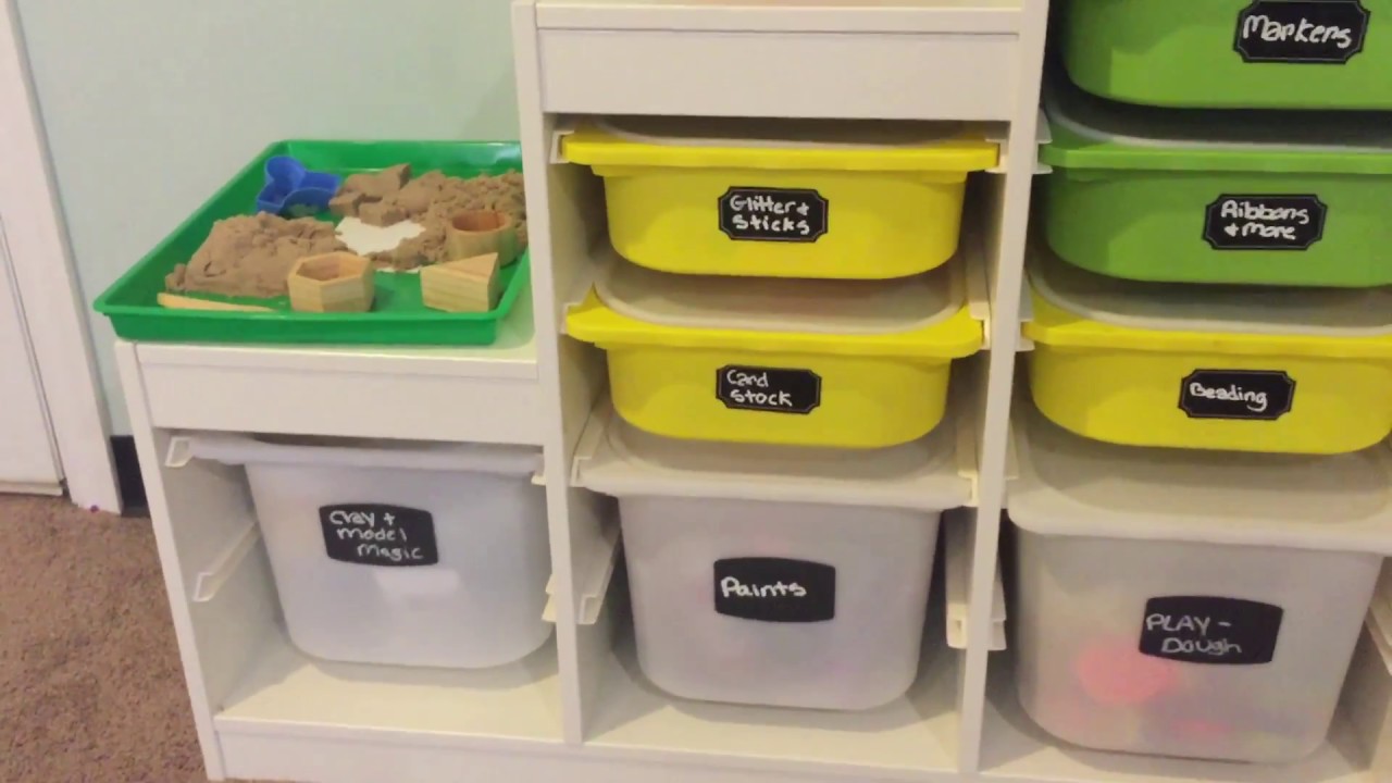 What do you need for a play therapy playroom