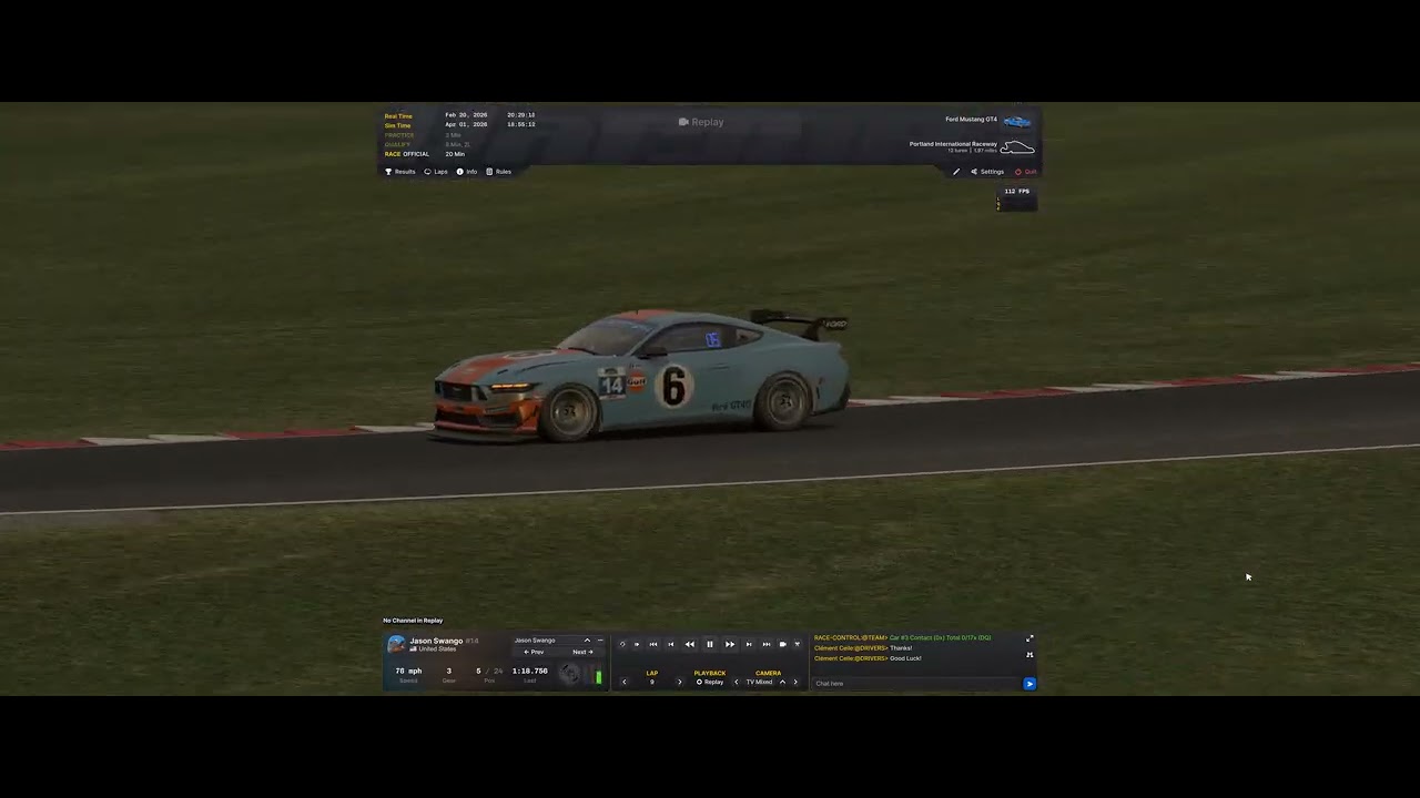 iRacing GT4 Portland Intl Raceway