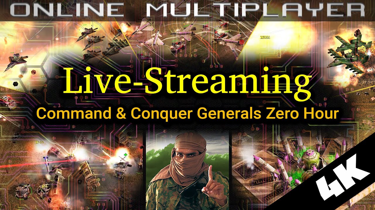 Online Multiplayer FFA -- Big GGs Incoming! | C&C Generals Zero Hour