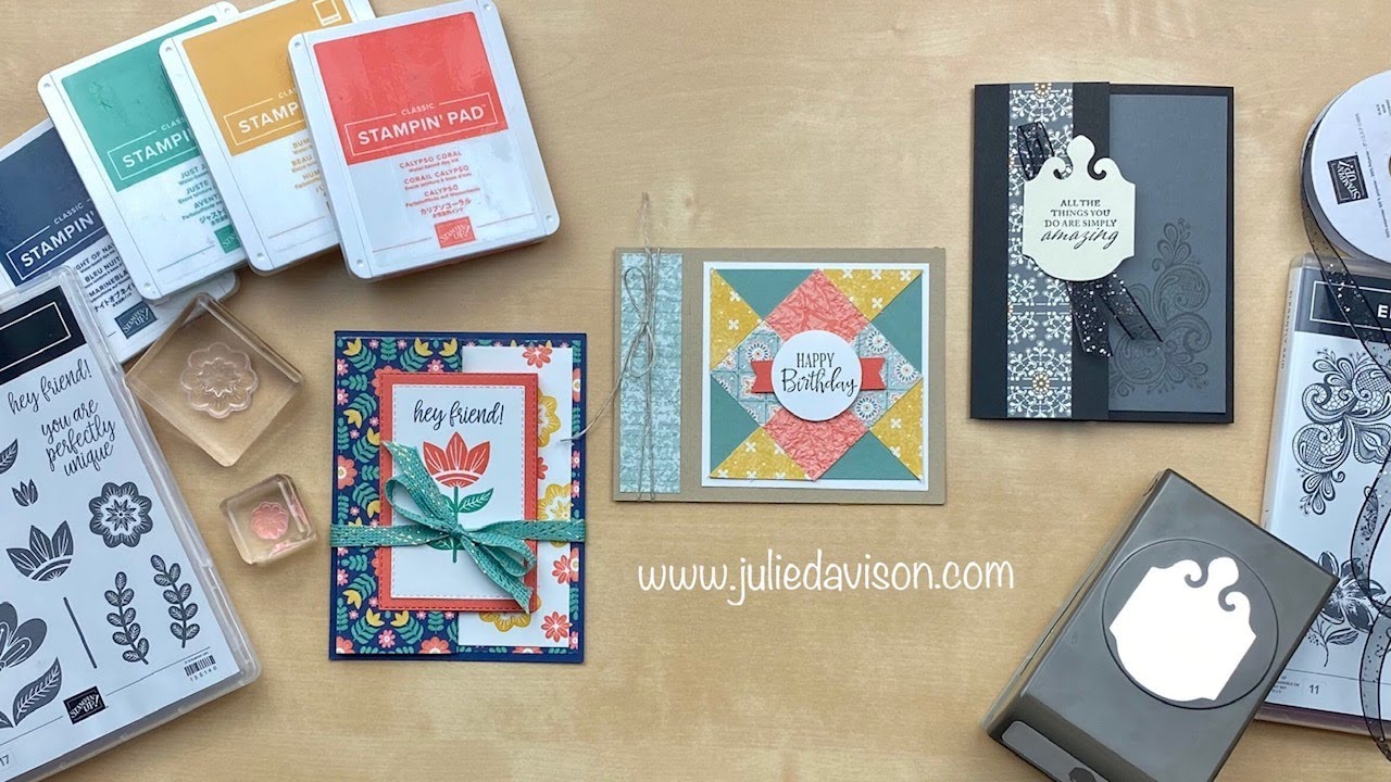 10/21/21 Thursday Night Stamp Therapy ~ Stampin' Up! Fun Fold Cards