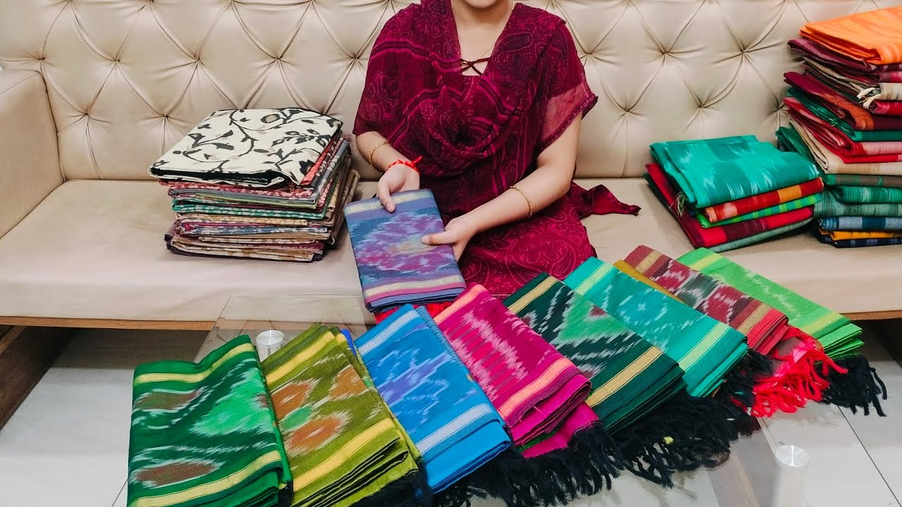 🌹8341904104🌹seco pochampally pattu dress materials with free shipping 💐💐