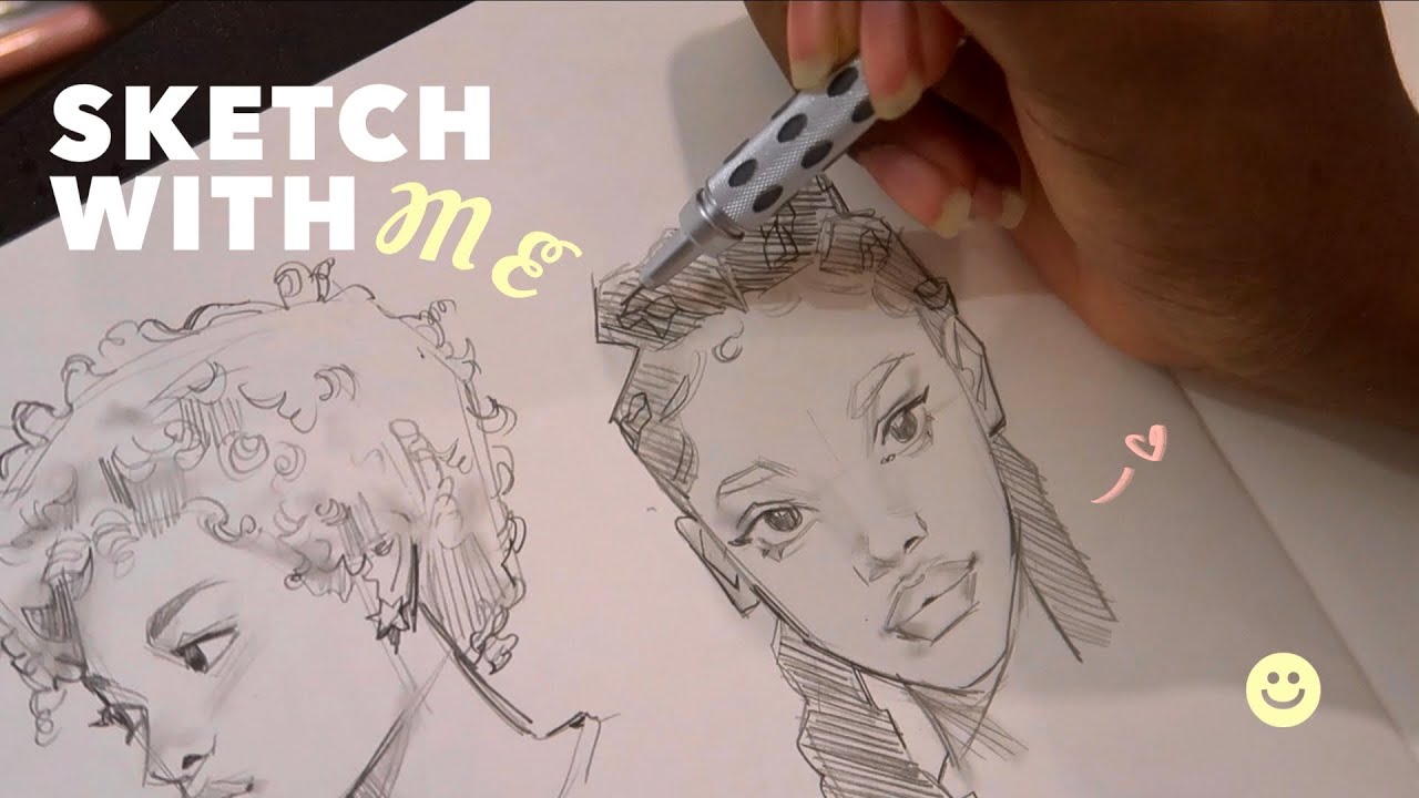 ☆ ☕️ SKETCHBOOK SESSION | sketch portraits with me :3
