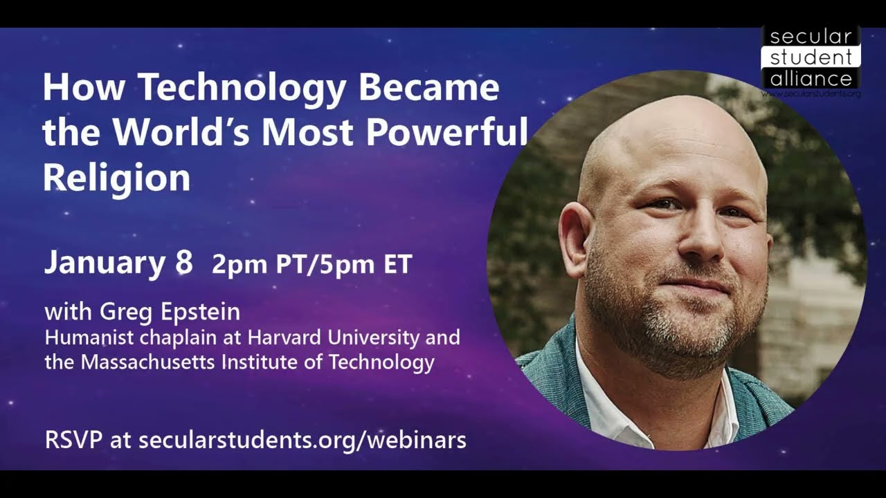 How Technology Became the World's Most Powerful Religion w Greg Epstein Jan 8, 2025
